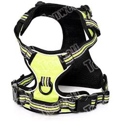 Dog Harness No Pull Pet Harness 3M Reflective Adjustable Outdoor Pet Vest Harness Handle Small Medium Large Dogs Training