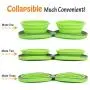 Pawaboo Collapsible Dog Travel Bowls, Foldable Expandable Silicone Feeding Bowl for Cat, Portable Pet Watering Dish for Traveling, Camping, Hiking, Walking Pawaboo Collapsible Dog Travel Bowls, Foldable Expandable Silicone Feeding Bowl for Cat, Portable Pet Watering Dish for Traveling, Camping, Hiking, Walking