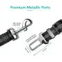 Upgraded Dog Seat Belt, Adjustable Pet Car Harness for Small Medium Large Dogs and Cats, Durable Reflective Pet Vehicle Safety Belt, with Elastic Nylon Buffer, Perfect for Travel and Daily Use (Black) Upgraded Dog Seat Belt, Adjustable Pet Car Harness for Small Medium Large Dogs and Cats, Durable Reflective Pet Vehicle Safety Belt, with Elastic Nylon Buffer, Perfect for Travel and Daily Use (Black)