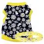 Ollypet Pack of 2 Dog Clothes for Small Dogs Summer Shirt Flower Collar Cute Yellow Outfit Girl Puppy Cat Pink Pet Chihuahua Yorkie Ollypet Pack of 2 Dog Clothes for Small Dogs Summer Shirt Flower Collar Cute Yellow Outfit Girl Puppy Cat Pink Pet Chihuahua Yorkie