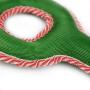Santa Paws Christmas Dog Toys | 8 Piece Set Dog Christmas Stocking Filled with Dog Toys for All Dogs | Includes Soft Fabric Oxford Dog Toys, Rope Toys, and More (FF8884)