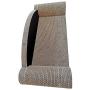 TOUCH-LOVFIN Cat Scratcher Cardboard,Cactus Cat Scratch Lounge & Cat Scratching Pad with Durable Corrugated Bed for Cats
