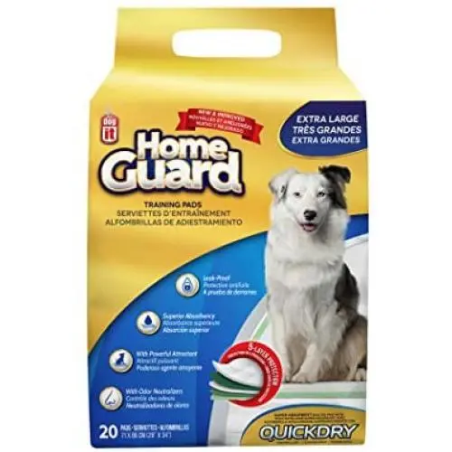 Dogit Training Pads for Dogs, Super Absorbent Quilted Puppy Pad with Quickdry Technology, X-Large, 20 Pack Dogit Training Pads for Dogs, Super Absorbent Quilted Puppy Pad with Quickdry Technology, X-Large, 20 Pack