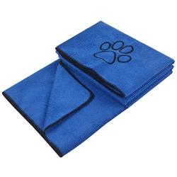 KinHwa Dog Towel Super Absorbent Pet Bath Towel Microfiber Dog Drying Towel for Small, Medium, Large Dogs and Cats