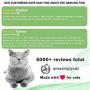 Dancing Fish Toy for Indoor Cats & Small Dogs – Motion Sensor Cat Toy with 2 Catnip Packets – USB-Chargeable, Soft, Durable, Washable, Low-Noise Floppy Fish Interactive Pet Gifts, 12x5 In.
