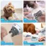 GLOBAL GOLDEN Professional Dog Nail Grinder, Upgraded 2 LED Lights & 2-Speed Portable Electric Pet Nails Trimmers 【15000 RMP】 for Small | Medium | Large Dog & Cat