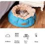 GAPZER Contractile Drawstring Cat Bed for Indoor Cats or Small Dogs, Machine Washable Pet Supplies, Anti-Slip Durable Kitten Puppy Beds