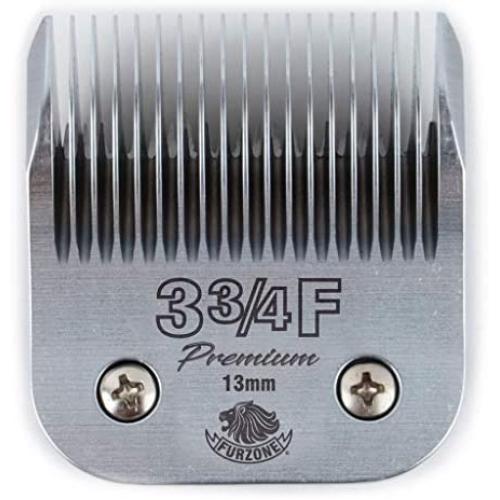 Furzone Detachable Blade - Size 3 3/4F Blade 1/2'', Made of Extra Durable Japanese Steel, Compatible with Most Andis, Oster, Wahl A5 Clippers