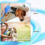 Cool smile Dog Bathing Tool,Pet Shower Sprayer Handheld,Pet Massaging&Grooming Glove, 3 Faucet Adapters to 99 inch Garden Hose, for Dog Cat Horse Outdoor&Indoor Use