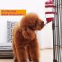 Pet Dog Drinking Fountain, Dog Cat Dish Bottle Bowl Water Dispenser Height Adjustable Automatic Feeding Water Dispenser Drinker Food Feeder