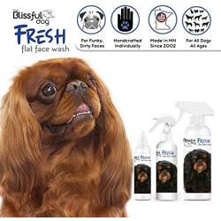The Blissful Dog Fresh Flat Face Wash - Cleans Facial Folds and Wrinkles