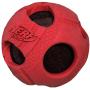 Nerf Dog Bash Rubber Wrapped Tennis Ball Dog Toy, Lightweight, Durable and Water Resistant, 2 Inches, for Small/Medium Breeds, Single Unit, Red