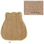 ITSMAOMI Cat Scratcher Mat for Floor, Natural Sisal Cat Scratch Mats, Horizontal Cat Floor Scratching Pad Rug, Protect Carpets and Sofas，23.6 X 15.7 Inch