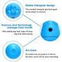 SunteeLong Pet Dog Slow Feeder Puzzle Treat Balls Interactive Toys Tumbler Automatic Food Dispensing Ball Pet Treat Bowl Medium and Large Dogs Chase Chew Play Toys