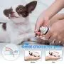 FURTIME Dog Nail Grinder Upgraded 2 Speed Electric Rechargeable Dog Nail Trimmer Quiet Pet Nail Grinder Professional 3 Ports Painless Paws Grooming & Smoothing for Small Medium Large Dogs & Cats FURTIME Dog Nail Grinder Upgraded 2 Speed Electric Rechargeable Dog Nail Trimmer Quiet Pet Nail Grinder Professional 3 Ports Painless Paws Grooming & Smoothing for Small Medium Large Dogs & Cats