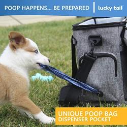 Dog Travel Bag for Supplies - Make Travel Easier with Our Dog Bag for Travel - Includes Pet Travel Bag Organizer, 2 Collapsible Dog Bowls, 2 Dog Food Travel Bag - Dog Travel Bags for Dogs on The Go