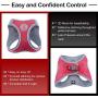 DOCO Athletica Quick FIT Mesh Harness - No Choke, Custom-Fit & Perfect for Small and Medium Sized Dogs
