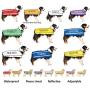 CAUTION Red Color Coded L-XL Non-Pull Dog Harness (Do Not Approach) PREVENTS Accidents By Warning Others of Your Dog in Advance