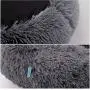 Legendog Cat Bed, Cat Bed for Indoor Cats Cat Bed Round Kitten Cushion Bed, Faux Fur Cat Beds for Small Cat and Small Dog, Plush Soft Cat Sleeping Bed