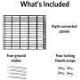New World Pet Products Foldable Metal Exercise Pen & Pet Playpen