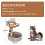 YUFU Cat Tree and Towers Kitten Small Cat Tree with Large Platform and Natural Sisal Scratching Posts for Kitten Playing Relaxing Sleeping YUFU Cat Tree and Towers Kitten Small Cat Tree with Large Platform and Natural Sisal Scratching Posts for Kitten Playing Relaxing Sleeping