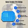 ROFTEK feeder dog bowl, interesting slow feeding interactive extended extension stop puzzle dog bowl, healthy diet weight loss pet dog slow feeding bowl, anti-swallowing dog bowl, pet bowl Slow feeder
