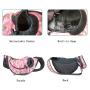 PETEMOO Pet Sling Carrier Bag, Hand-Free Dog Cat Outdoor Travel Shoulder Bag with Adjustable Strap& Zipper