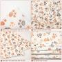 Guinea Pig Bed Blanket,Small Animals Rabbit Soft Warm Cage Cushion Pet Sleep Mat Pad Bed Cover Fluffy Blanket with Cute Paw Print for Guinea Pig Hamster Chinchillas Hedgehogs Ferrets Bunny Cats