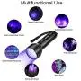 Pet Urine Detector Light Handheld UV Black Light Flashlight Portable Dog Cat Urine Carpet Detector Super Bright 51 LED UV Light for Pet Stain, Minerals, Automotive Leak Detection or Scorpion Hunting