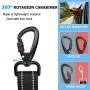 BWOGUE 2 Packs 3-in-1 Dog Seat Belt Dog Car Harness Adjustable Elastic Durable Nylon Pet Dog Cat Seat Safety Belts Vehicle Seatbelt Harness for Daily Use and Travel