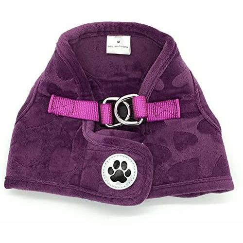 Lanyar Fleece Soft Vest Harness No Pull Harness for Cat Dog Pet,Size Runs Smaller,Small fits Pets 2-4 Pound,Medium 6-10 Pound,Large 10-14 Pound