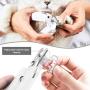Youmi Led Dog Nail Clippers,Cat Nail Clipper Avoid Over-Cutting,Nail Clipper for Dogs,Pet Grooming Nail Care Tool for Trimming Cats&Dogs Nails&Claws,Safe to Your Furry Friend