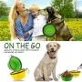 Kathy Large Collapsible Dog Bowls, 2 Pack Portable Foldable Cup Water Bowls with Carabiner Clip for Travel for Pet Cat Food Feeding Kathy Large Collapsible Dog Bowls, 2 Pack Portable Foldable Cup Water Bowls with Carabiner Clip for Travel for Pet Cat Food Feeding