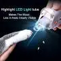 LATTOOK Illuminated Pet Nail Clipper, Trimmer Grinder Grooming Tool Care Clipper for Cats & Dogs Nails Claws, 5X Magnification Pet Nail Scissor Safe with LED Light