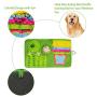 Dog Puzzle Toy Indoor Outdoor Stress Relief Snuffle Mat Feeding Cushion Puppy Training Pad Puzzle Toy Interactive Game Encourages Natural Foraging Skills for Dogs Cats Pet