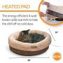 K&H Pet Products Thermo-Snuggle Cup Bomber - Indoor Heated Cat Bed