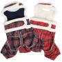 Pinkaholic New York Trinity I Harness/Pants Combo for Dogs, Small, Navy