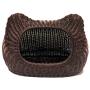 mellowY - Handmade Wicker cat Bed, cat Bed Basket, cat cave