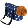 CueCue Pets Ultra Padded Paw Print Pet Carrier Suitable for Small to Medium Sized Dogs , Cats , Rabbits , Pets