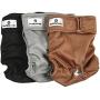Pet Parents Washable Dog Diapers (3pack) of Doggie Diapers, Color: Princess, Extra Large Dog Diapers