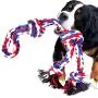 Youngever 3.5 Feet Dog Rope Toys for Aggressive Chewers, Tough Rope Chew Toys for XL, Large and Medium Dog, Indestructible Cotton Rope for Large Breed Dog Tug War Teeth Cleaning Youngever 3.5 Feet Dog Rope Toys for Aggressive Chewers, Tough Rope Chew Toys for XL, Large and Medium Dog, Indestructible Cotton Rope for Large Breed Dog Tug War Teeth Cleaning