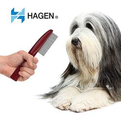 Le Salon Essentials Rotating Pin Dog Comb, Dog Grooming Brush, 91241