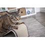 SmartyKat, Sisal Angle Ramp, Cat Scratcher, Interactive Cat Toy, Durable Wooden Structure with Natural Sisal Surface