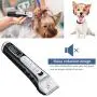 OUMTE Low Noise Clippers for Cats and Dogs Grooming Kit Professional Rechargeable Cordless Pet Trimmer Shaver Hair Clippers for Animals