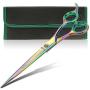 Sharf Professional 8.5'' Rainbow Pet Grooming Scissors: Sharp 440c Japanese Clipping Shears for Dogs, Cats & Small Animals| Rainbow Series Hair Cutting/Clipping Scissors w/Easy Grip Handles