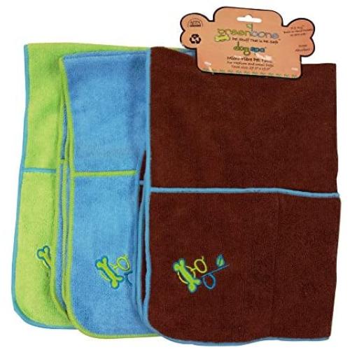 Greenbone 16002 dogspa Micro-Fiber Pet Towel,Large Greenbone 16002 dogspa Micro-Fiber Pet Towel,Large