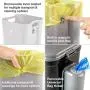 PetFusion Portable Outdoor Pet Waste Disposal. Innovative Dog Waste Station with Locking Handle, Universal Dog Poop Bag Holder, Complimentary Deodorizer & 5 Waste Bags Incl. 12 Month Warranty
