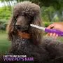 Detangling Pet Comb with Long & Short Stainless Steel Teeth for Removing Matted Fur, Knots & Tangles – Detangler Tool Accessories for Safe & Gentle DIY Dog & Cat Grooming (Grooming Comb) Detangling Pet Comb with Long & Short Stainless Steel Teeth for Removing Matted Fur, Knots & Tangles – Detangler Tool Accessories for Safe & Gentle DIY Dog & Cat Grooming (Grooming Comb)