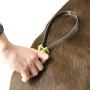 Safari by Coastal Dual-Sided Shedding Blade with Stainless Steel Blade De-Shedding Tool for All Dog Coat Types