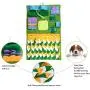 Luck Dawn Dog Snuffle Mat, Soft Felt Dog Smell Training Mat for Encourages Natural Foraging Skills Luck Dawn Dog Snuffle Mat, Soft Felt Dog Smell Training Mat for Encourages Natural Foraging Skills